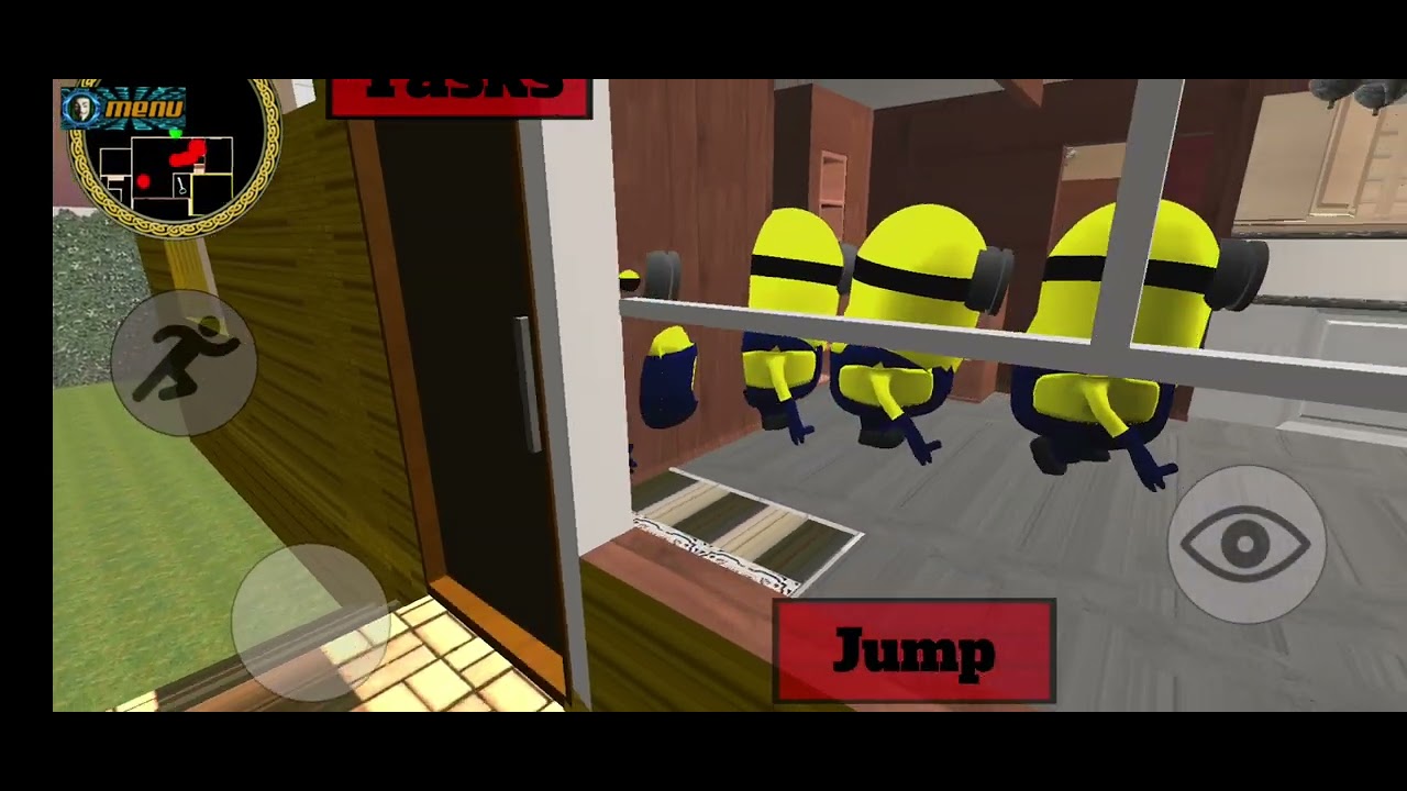 Hello Funny Minion Neighbor but with 10 minions