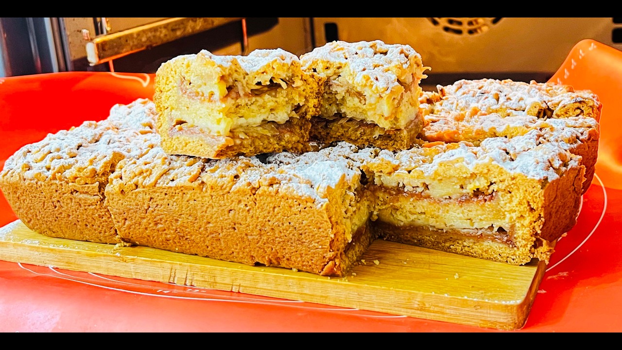 Вкуснейший Яблочный пирог к чаю из теста на кефире Пальчики оближешь Такой в магазине точно не купит