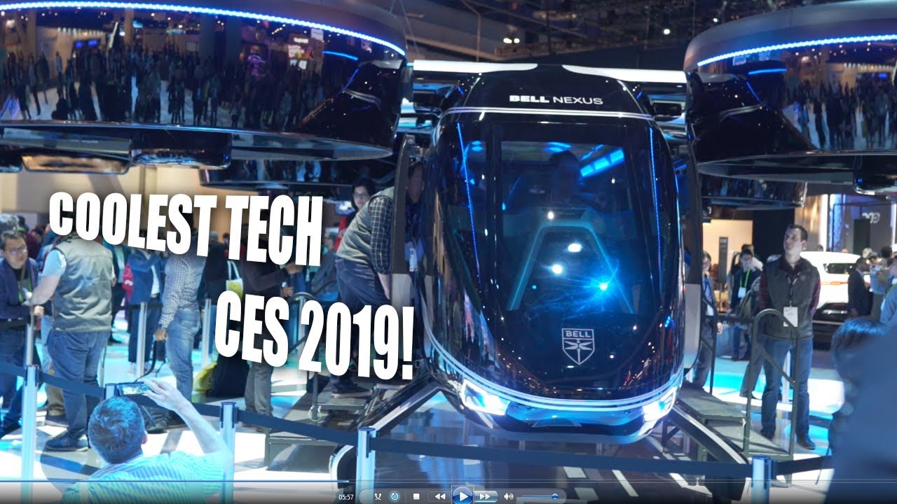 Coolest Tech at CES 2019 + FULL Google Amusement Ride experience!