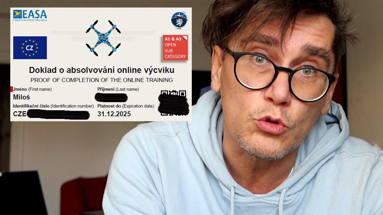 Drony - online test a registrace dronů