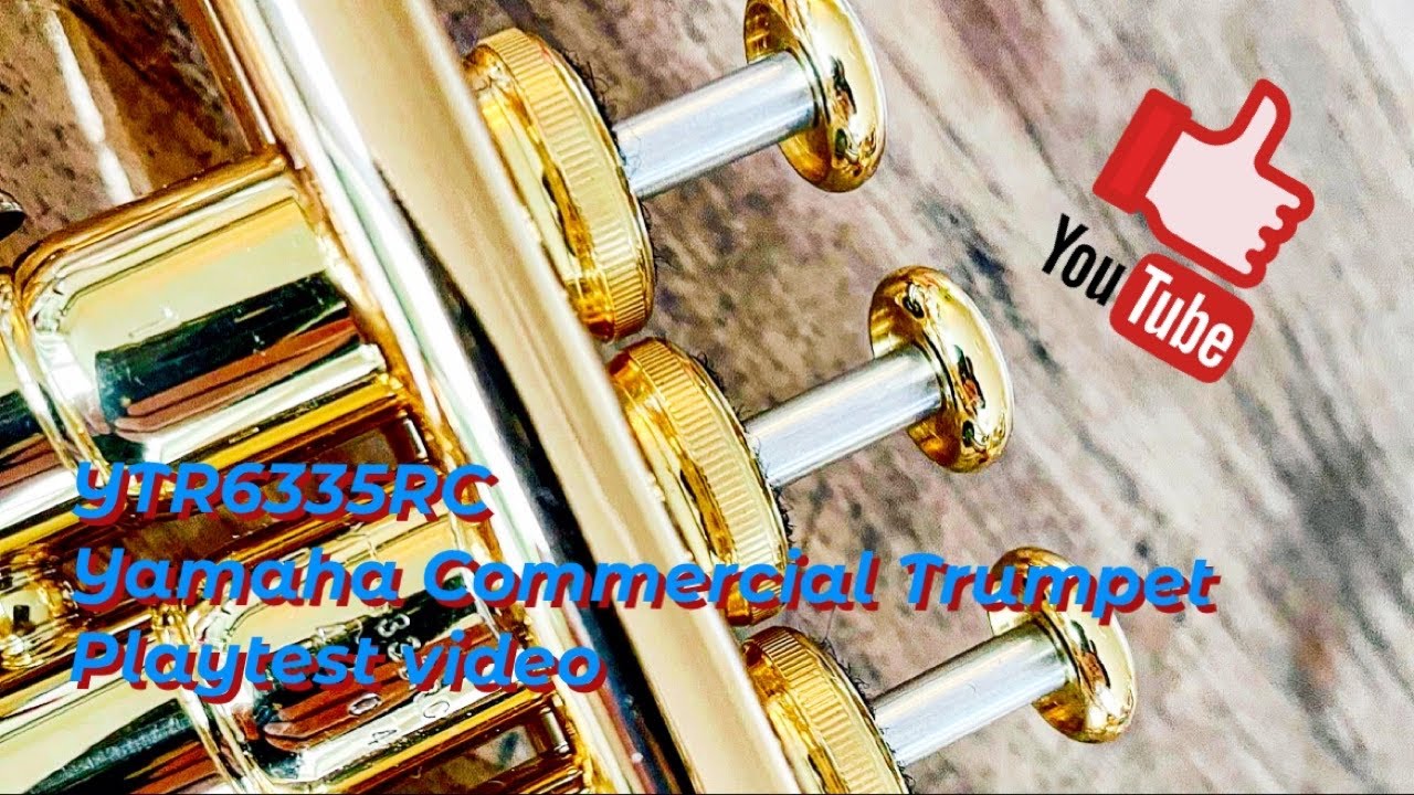YTR6335RC Yamaha Commercial trumpet playtest review - Roy van Lent