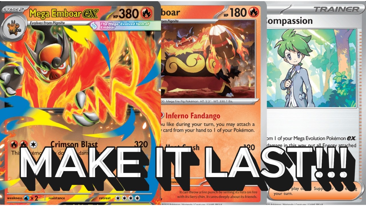 Mega Emboar ex is only good when it is a full on TANK!!