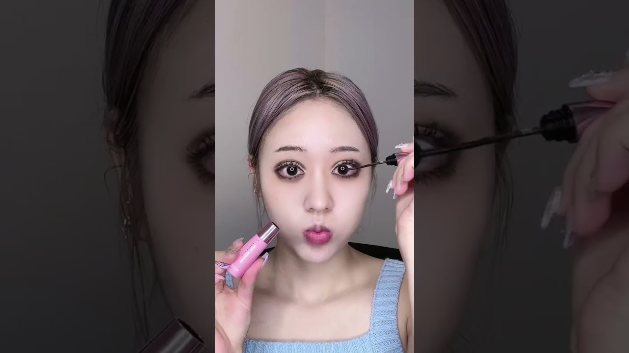 Quick Wednesday Addams makeup tutorial🖤