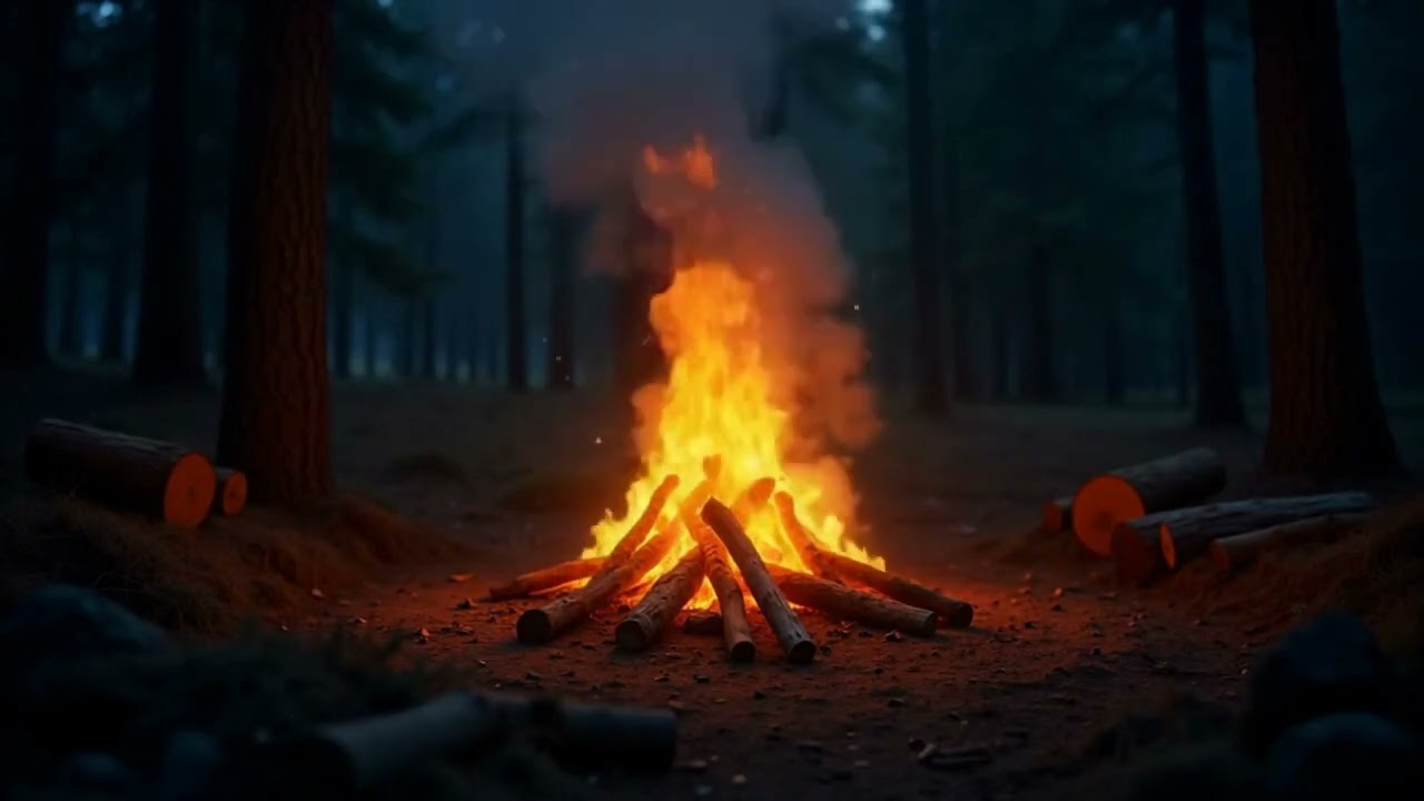 Fal&ograve; Rilassante ASMR 🔥 | Suoni Naturali per Dormire o Meditare 😌 &ndash; Campfire ASMR for Sleep & Calm