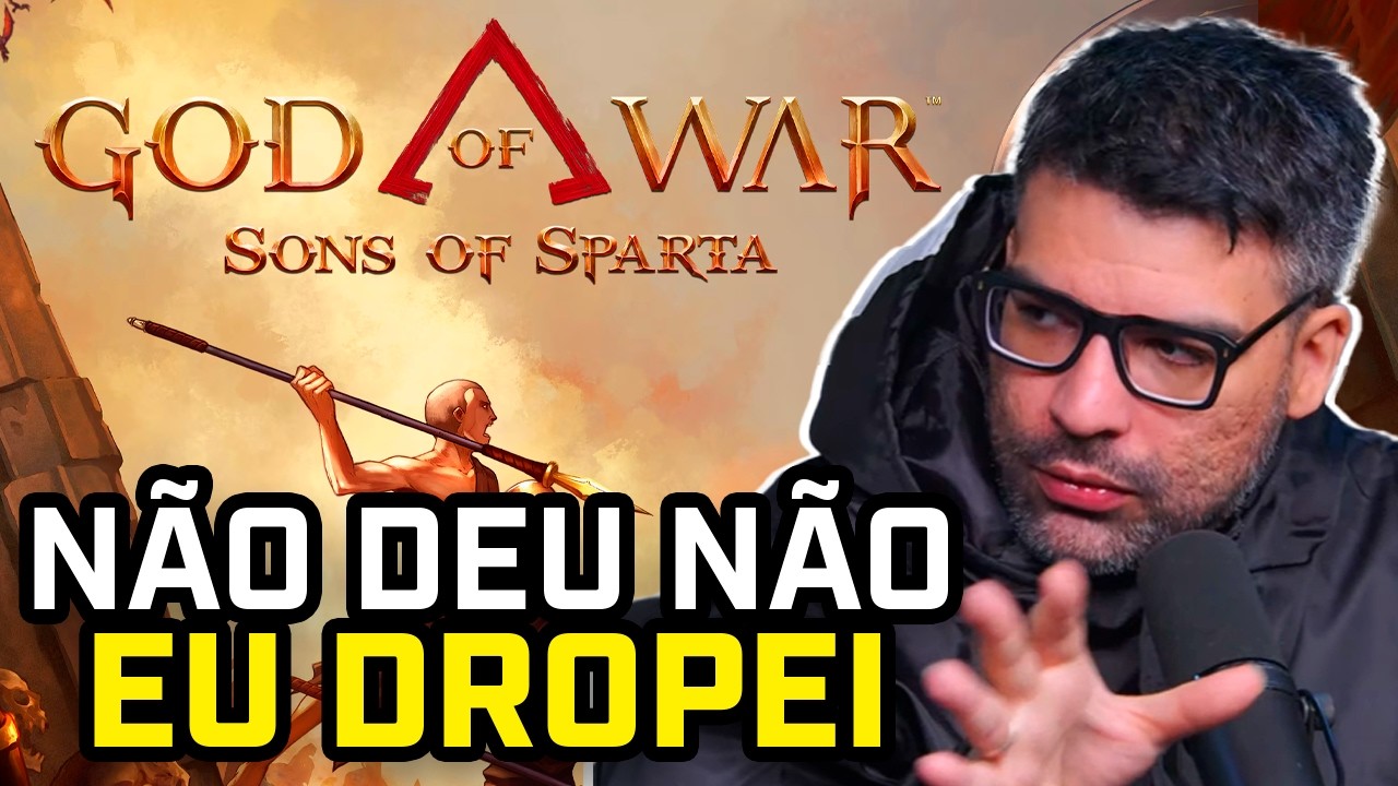 A EXPERIÊNCIA de PLATINAR GOD OF WAR SONS OF SPARTA!! #flowgames