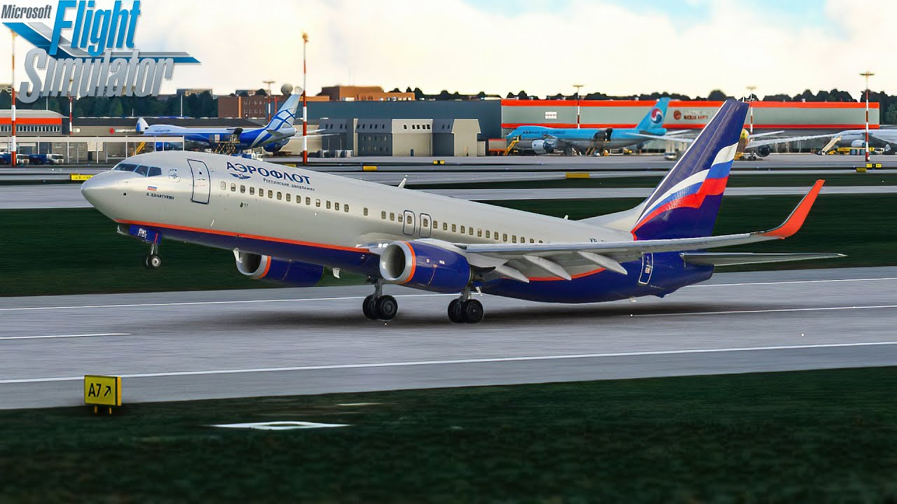 MSFS | Moscow to Istanbul | Aeroflot Airlines | Boeing 737-800 | UUEE - LTFM