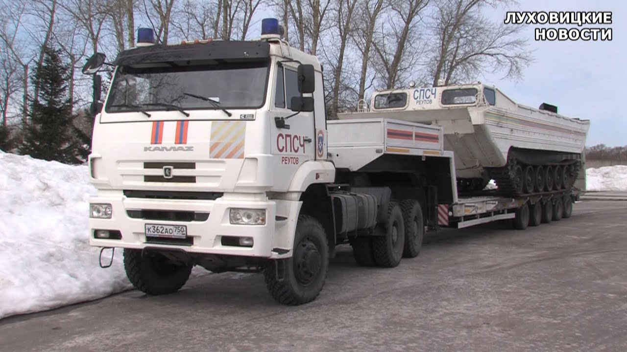 29 марта в городском округе Луховицы началось половодье