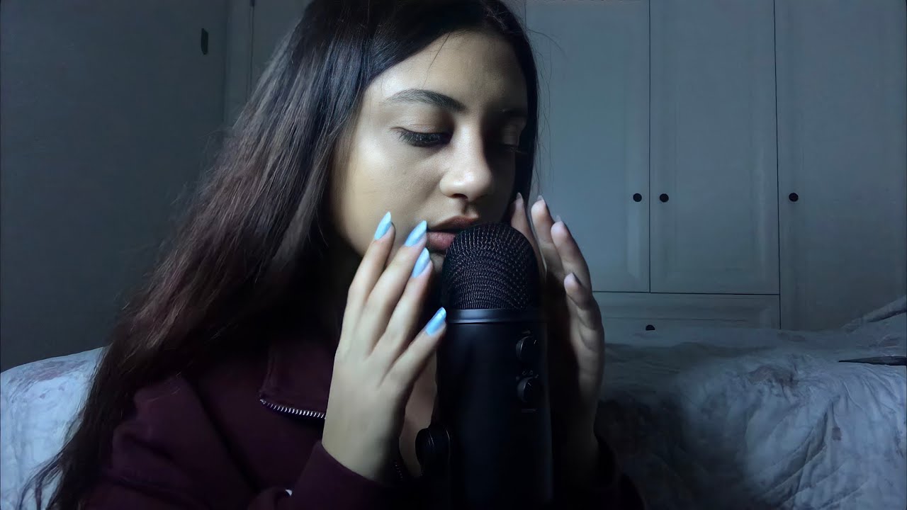 BLUE YETI UP CLOSE WHISPERING ASMR