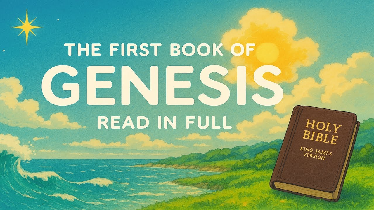 Genesis Chapter 1 KJV Audio Bible | Creation Story | King James Version Complete Reading
