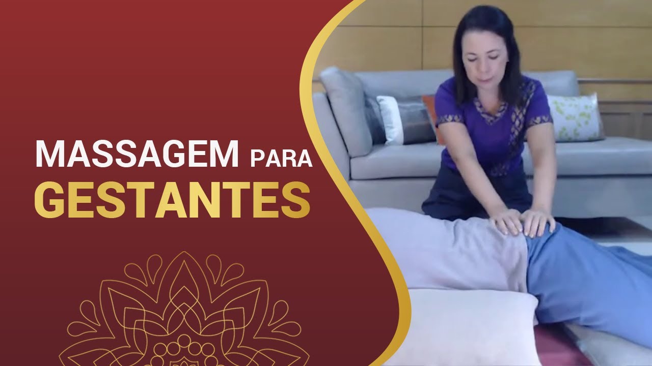 PRÁTICA DE MASSAGEM - Massagem para Gestantes | NIVIA PAULINO