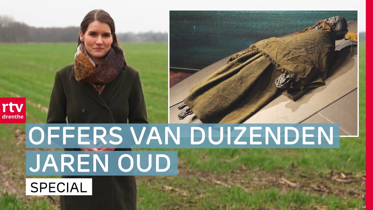 Een veenlichaam & zwaard: bijzondere vondsten in Drentse bodem | Labyrinthia | RTV Drenthe