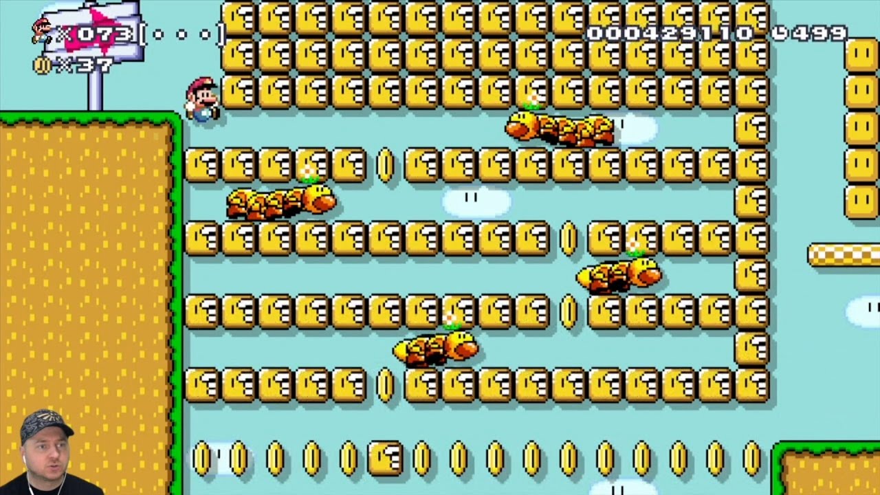 Super Mario Maker: 100 жизней Марио, сложно