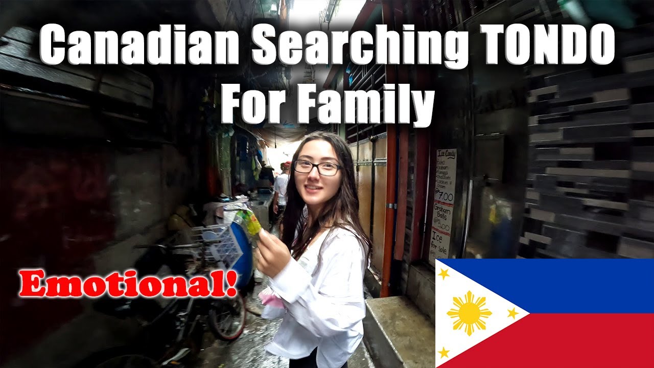 Canadian Finding Her Family In Tondo Manila, Most Dangerous Neighborhood? No! Emotional! 🇵🇭
