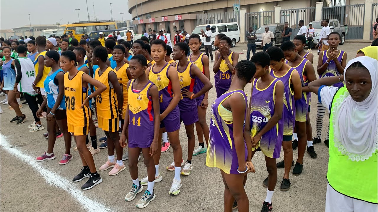 Girls cross country. Inter schools and colleges. Ashanti Region. 2024.