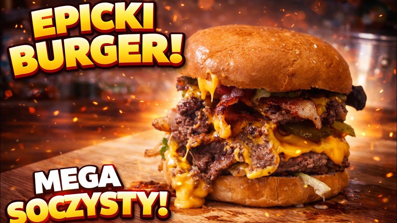 TEN BURGER ROZWALIŁ SYSTEM! 🤯🍔 (najlepszy jaki zrobiłem)