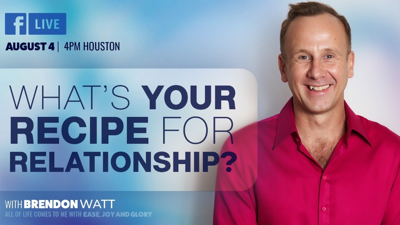 What’s your recipe for relationship?