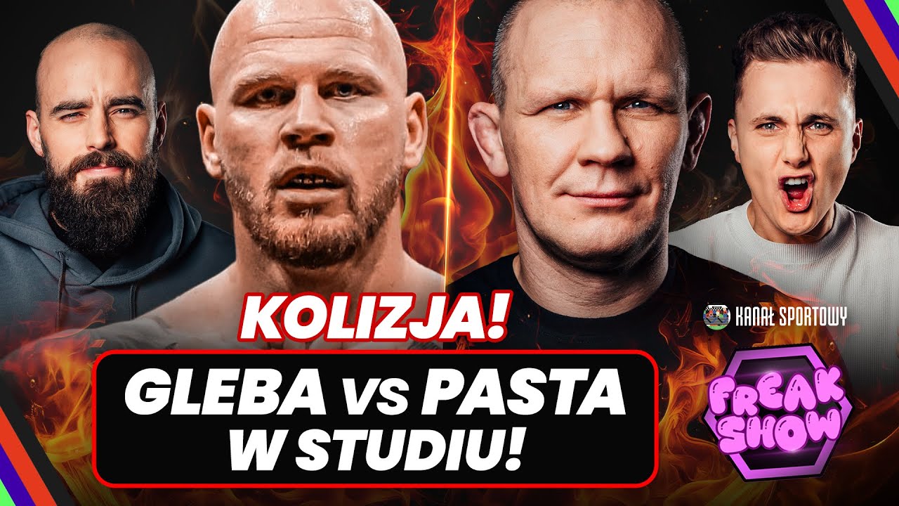 GLEBA VS PASTA WE FREAK SHOW! TURSKI, MŚCIWUJEWSKI I PASTERNAK ZAPRASZAJĄ!