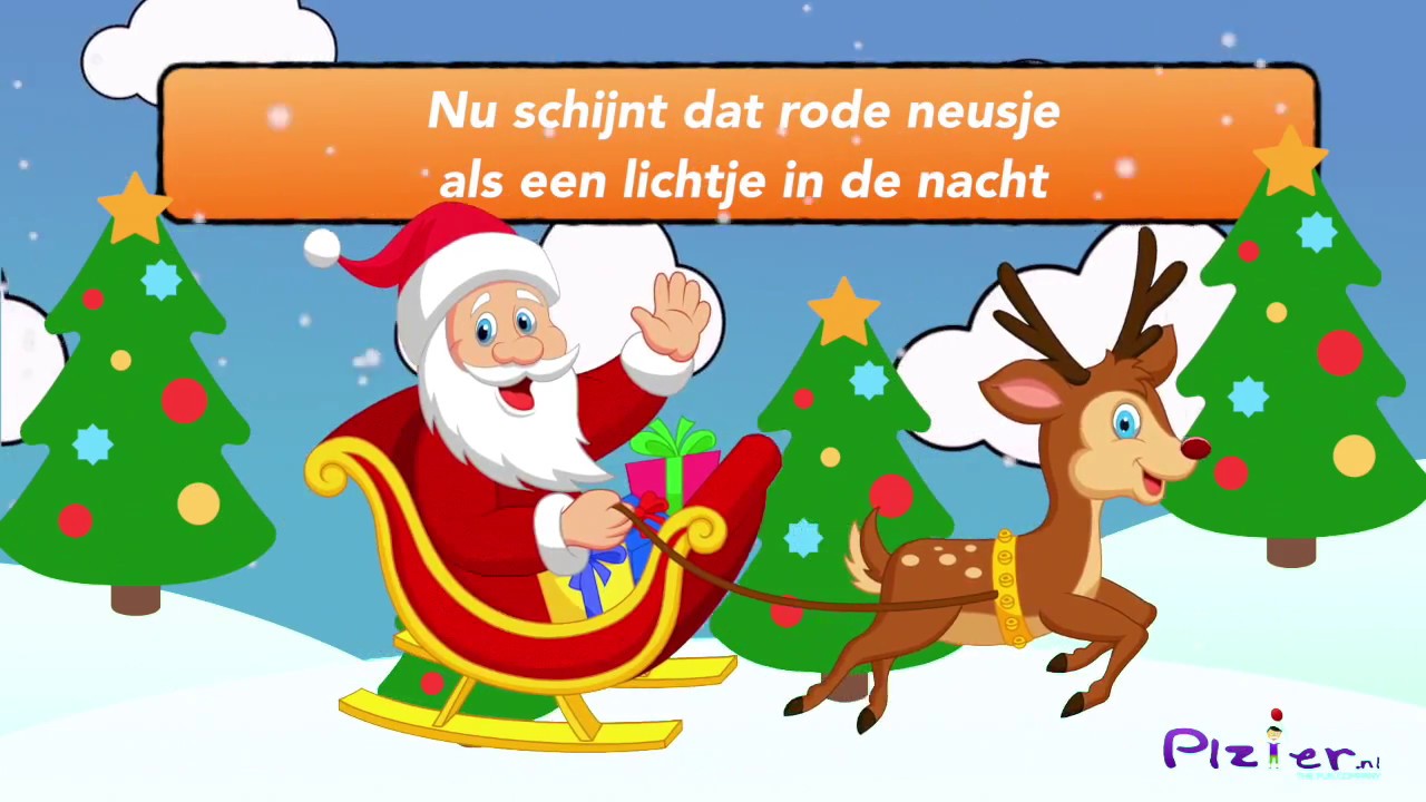 Rudolf dat leuke rendier - Nederlandse Kerstliedjes | Plzier