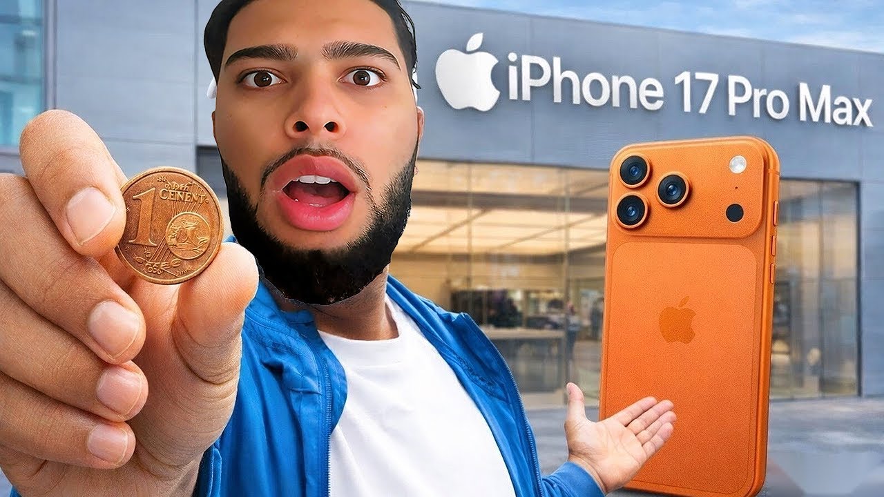 Ich TRADE 0.01€ zu einem IPHONE 17