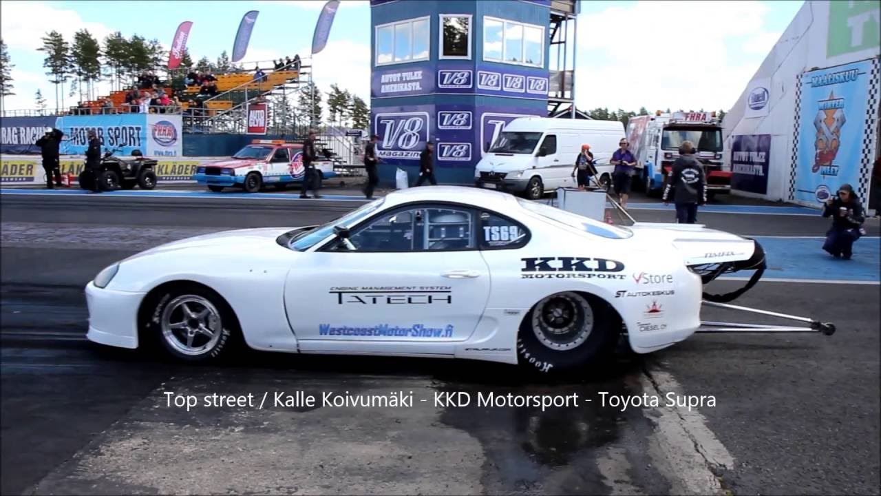 12.6.2016 FHRA SM2 - Top street / Toyota Supra & Carina