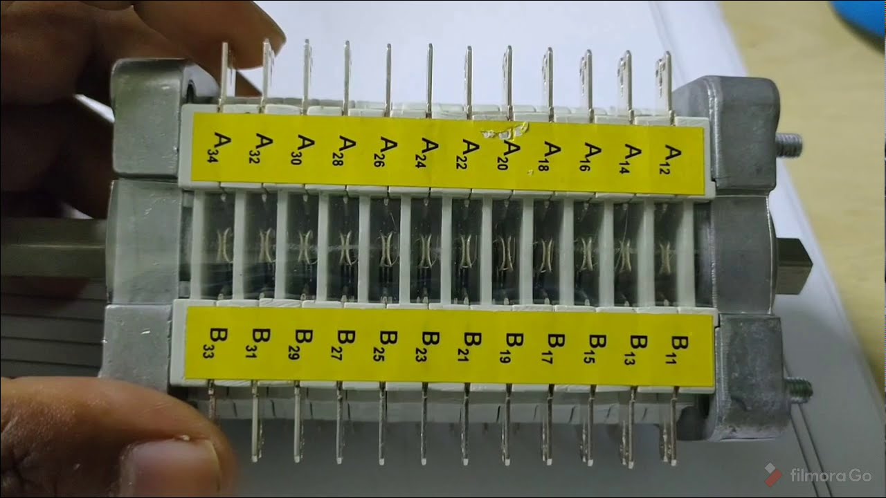 Auxiliary Switch 12 NO + 12 NC //Sub Station//Power Sector
