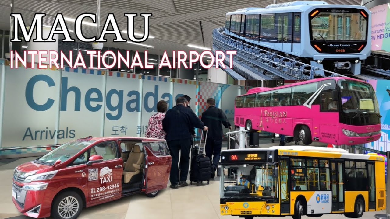 Public Transport na Madaling Sakyan sa Macau Internation Airport - LRT Airport to Barra