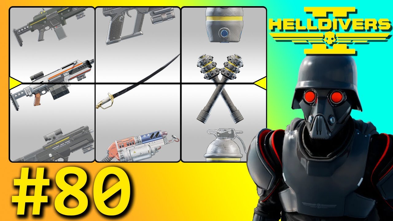 Конечно же, это стерилизатор — Рулетка снаряжения Helldivers 2 E80