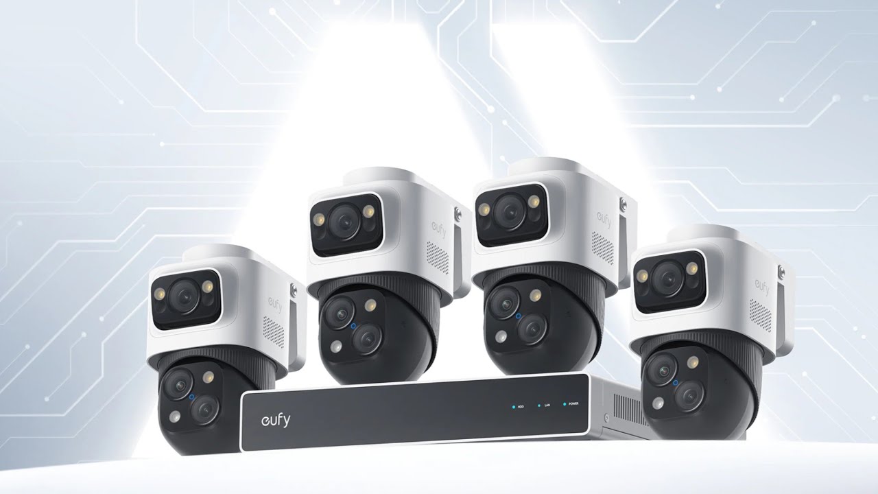eufy PoE NVR Security System S4 Max Power Over Ethernet, Wired, 24/7 Recording | Lablaab.com