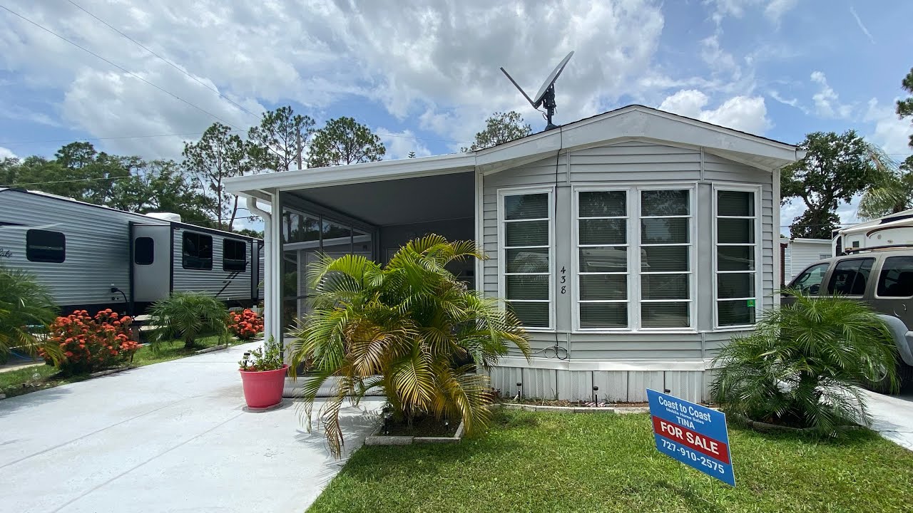 1986 1BED/1BATH MOBILE HOME IN ALL AGES DOVER, FL RV RESORT