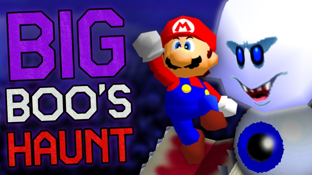 Mario 64’s SCARIEST Stage: Big Boo’s Haunt | Level By Level