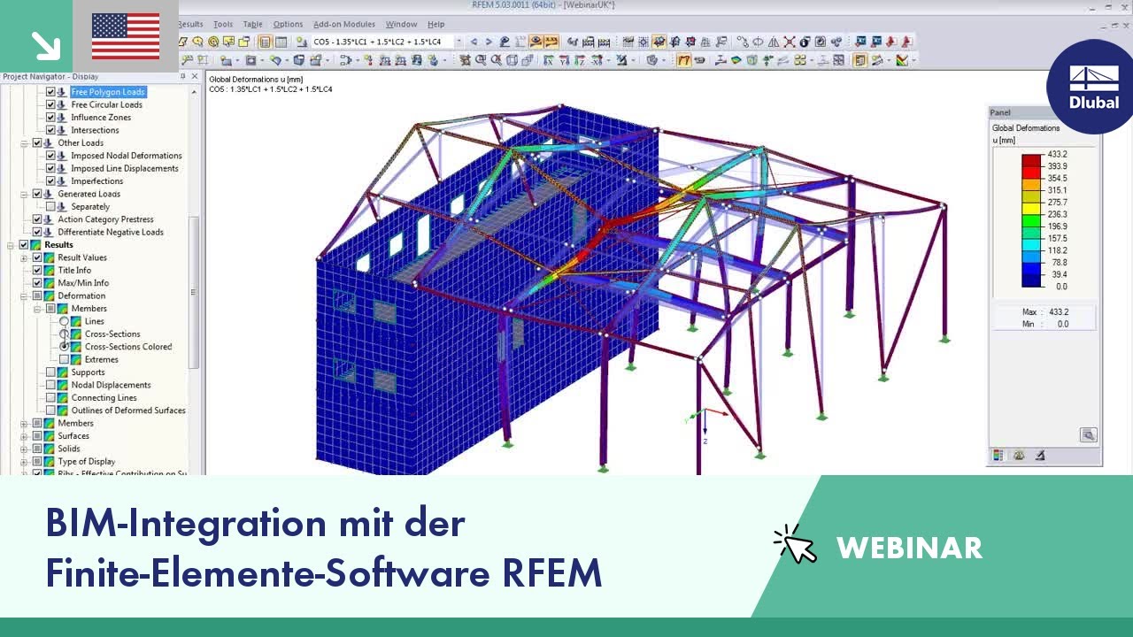 [EN] Webinar: BIM-Integration mit der FEM-Software RFEM