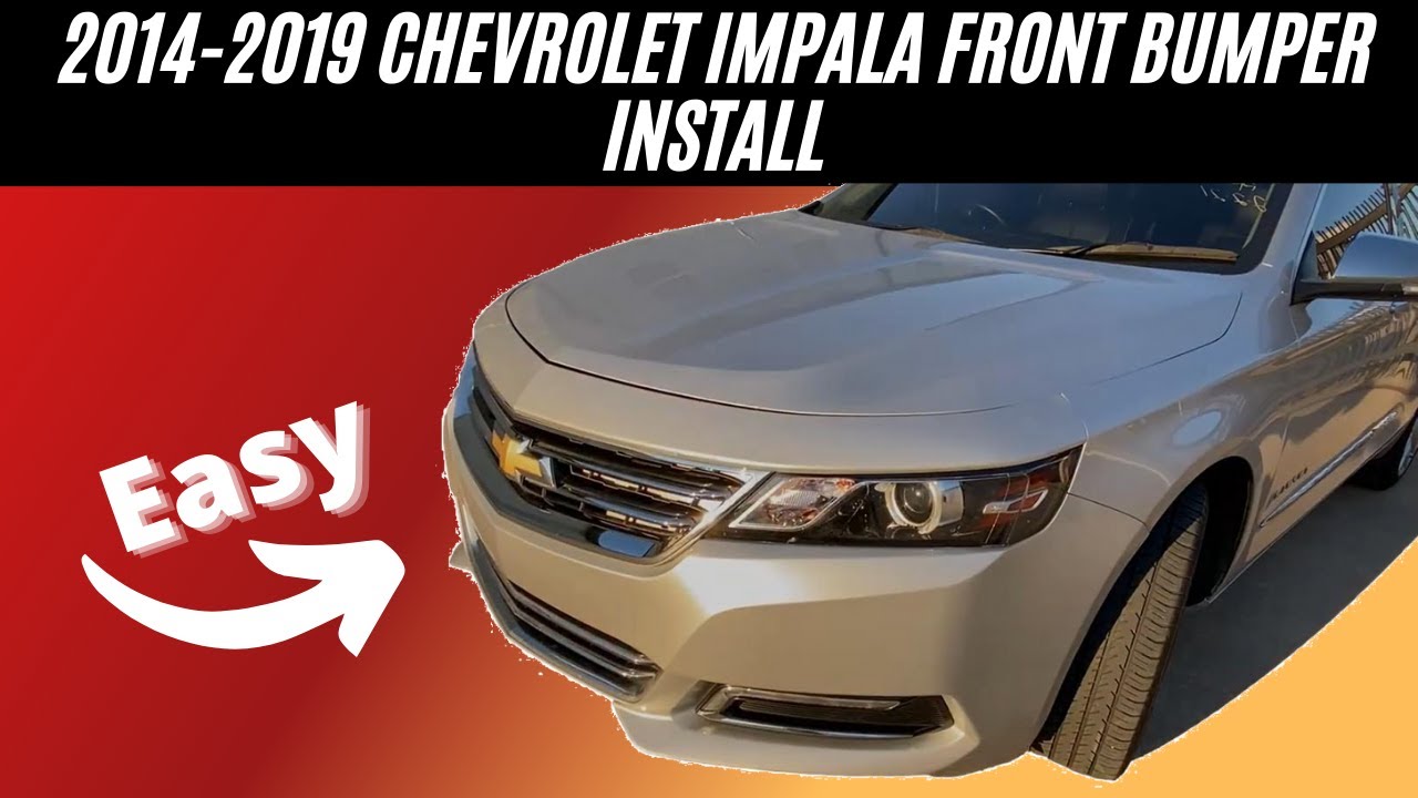 Как заменить передний бампер Chevrolet Impala 2014–2020 годов | Часть 2 — Установка бампера | Rev...