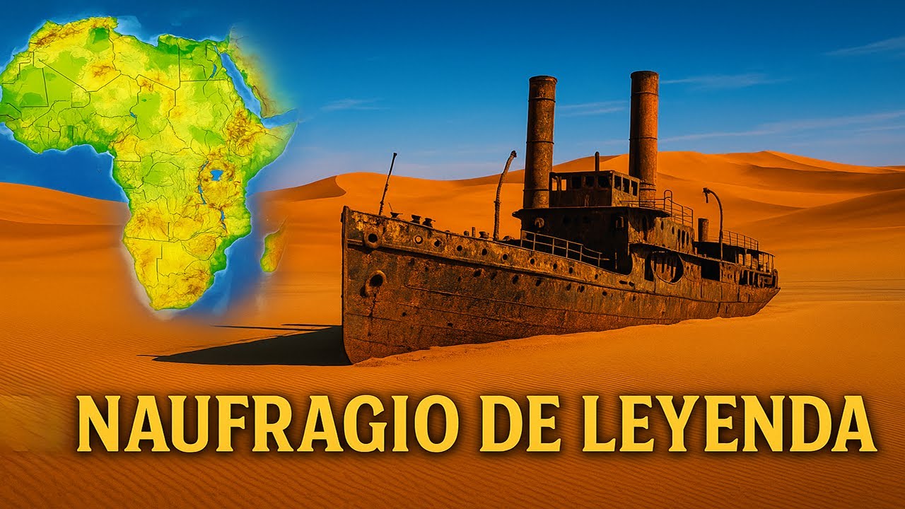Descubre el barco fantasma de Namibia