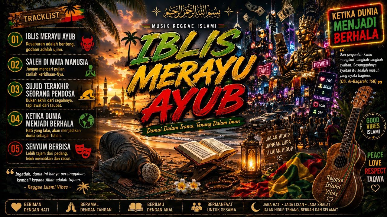 IBLIS MERAYU AYUB || MUSIK REGGAE VIRAL TERBARU
