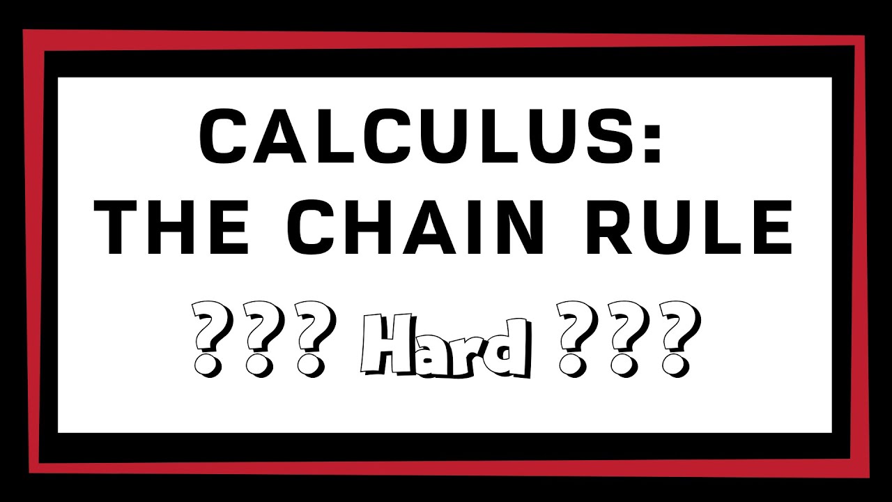 Calculus AB - The Chain Rule (Hard)