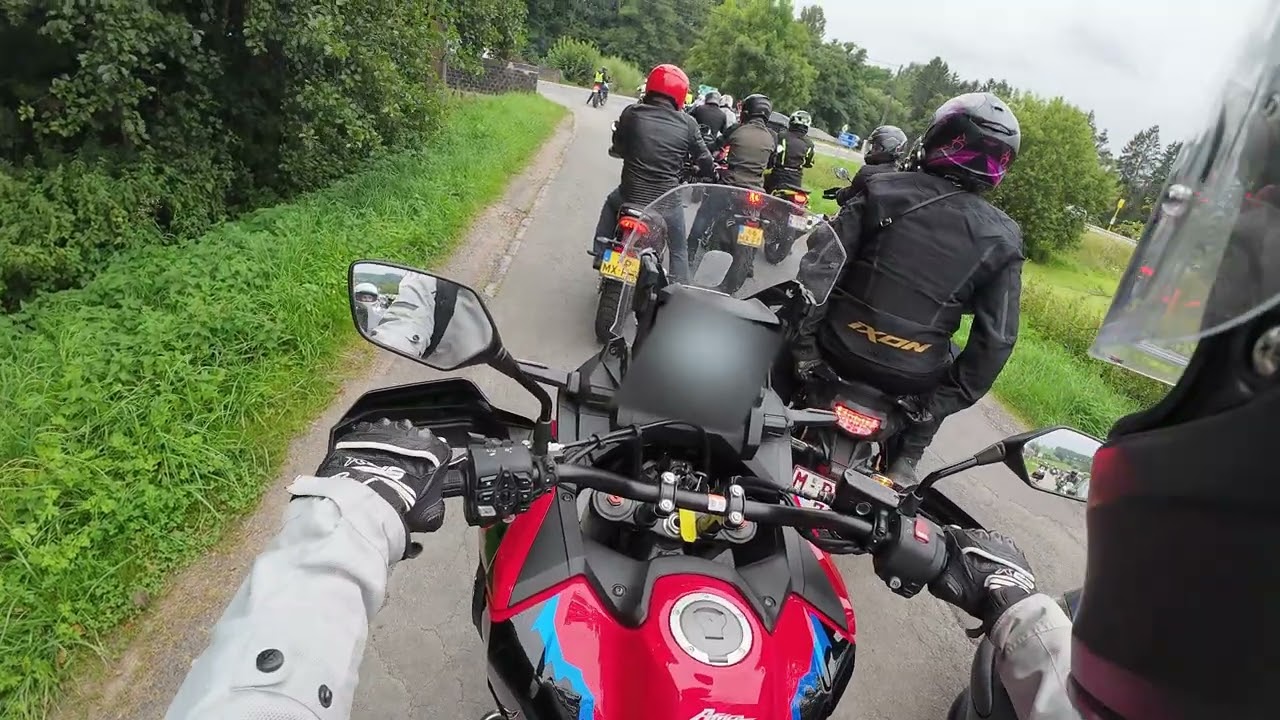 Africa Twin 1100 Test Ride 🏍️ | Quinten @ Bikers Festival Spa-Francorchamps