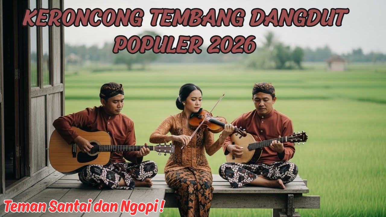 Musik Keroncong Dangdut | Santai, Klasik & Enak Didengar