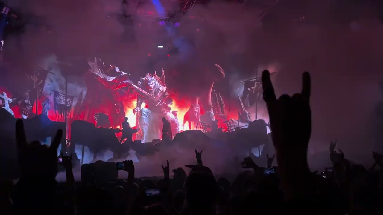 Bless 'em With the Blade Live Extract - Powerwolf - Zénith Paris - 17/10/2024