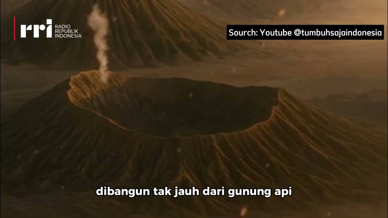 Gunung Api di Pulau Jawa yang Membentuk Peradaban