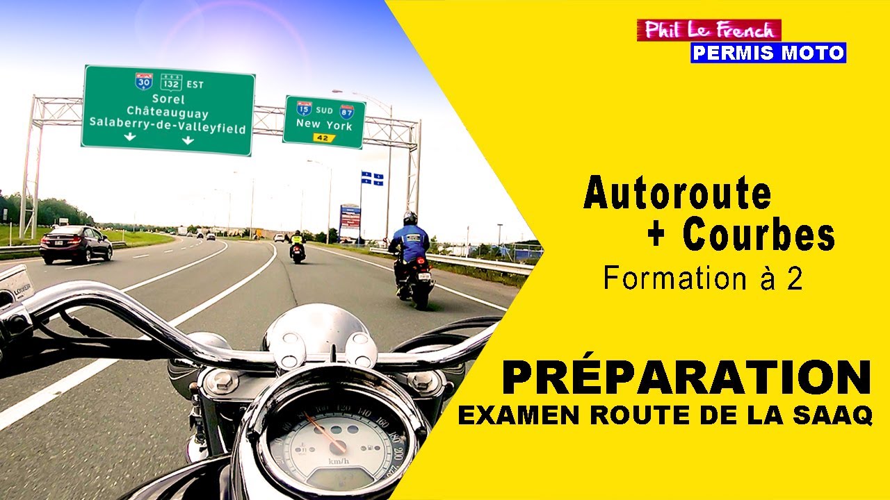 Ou sont les Courbes à l'Examen? et Quoi faire sur l'Autoroute?