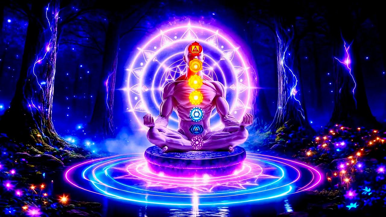 Balance All 7 Chakras While You Sleep • Clear Energy Blocks • Whole Body Healing