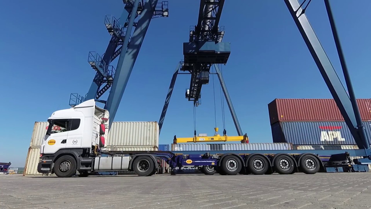 Wat gebeurt er met een container bij Container Terminal Doesburg?