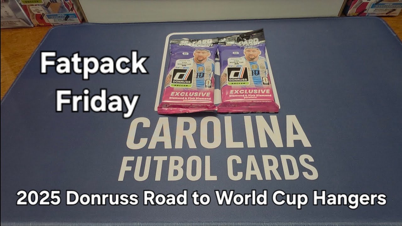 Футбольный абонемент Donruss Soccer Fat Pack 2026, пятница ⚽: Алекс Фриман (новичок) и Кристиан П...