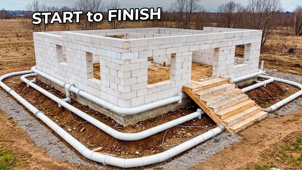 We Built a Unique HOUSE in 60 DAYS - START to FINISH