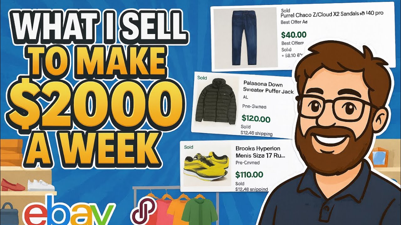 What Sold On eBay and Poshmark to Make Over $2000 a Week