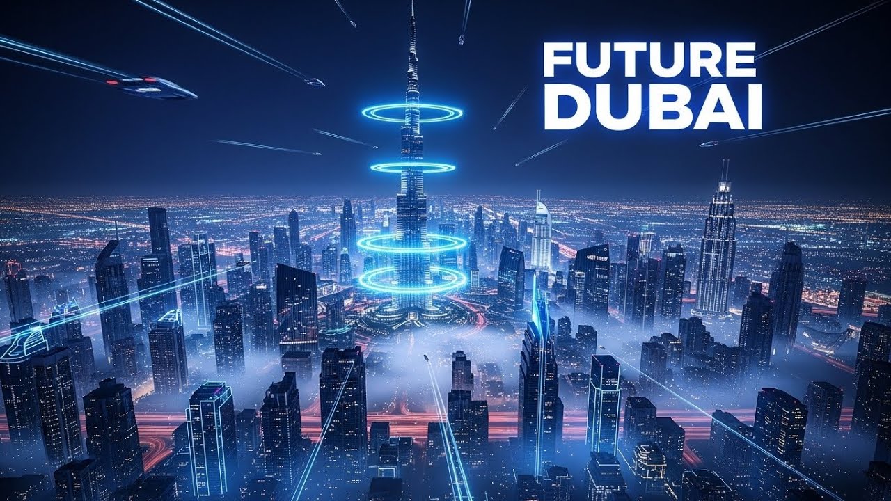 “Dubai in 2300 – The Ultra Futuristic City You Won’t Believe!”