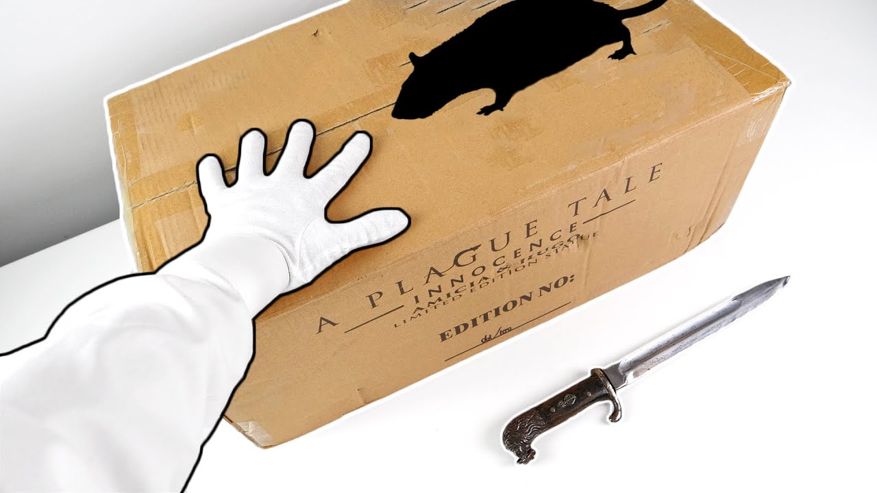 A Plague Tale: Innocence Collector's Edition Statues Unboxing [Ultra Rare]