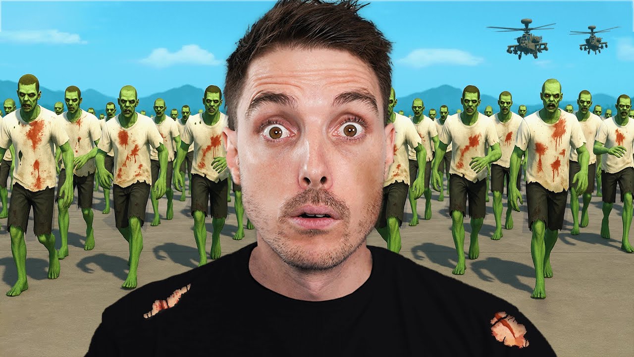 100 Players Simulate Zombie Apocalypse
