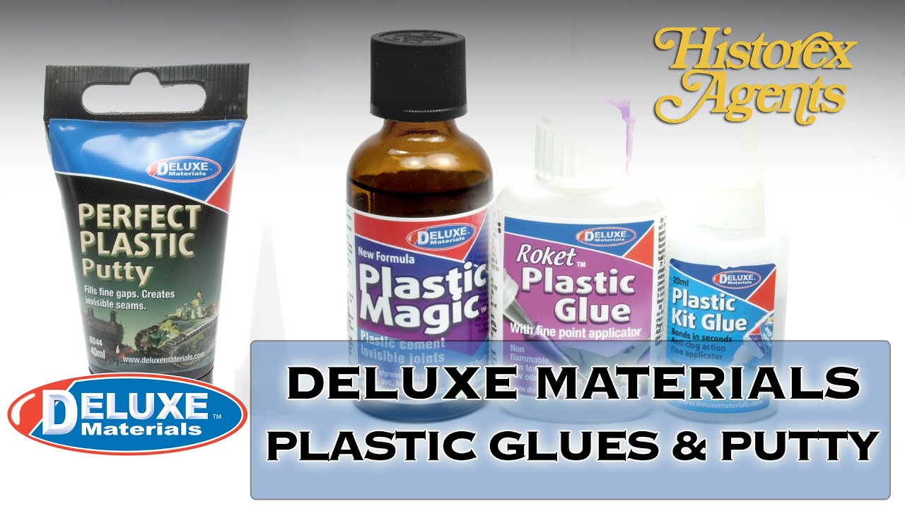 Deluxe Materials Plastic Glues & Putty