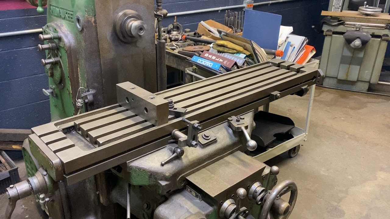 10" x 50" Milwaukee Model H Horizontal Milling Machine